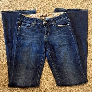 Paige Bell Canyon tall flare leg Jeans size 26